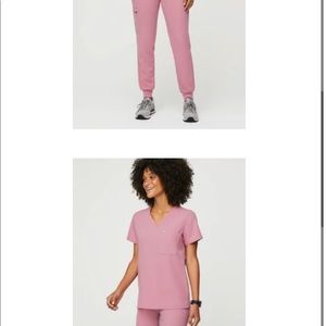 Women’s Chalk Pink Scrubs - Figs
